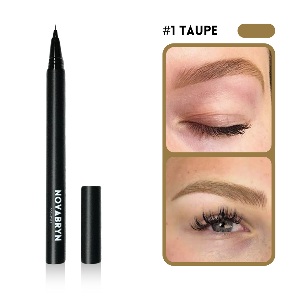 NovaBryn 2.0⹠- Tunn ögonbrynspenna & eyeliner