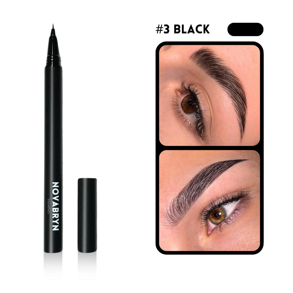 NovaBryn 2.0⹠- Tunn ögonbrynspenna & eyeliner