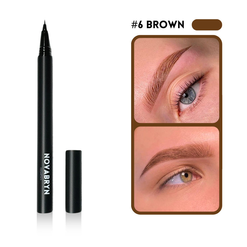 NovaBryn 2.0⹠- Tunn ögonbrynspenna & eyeliner